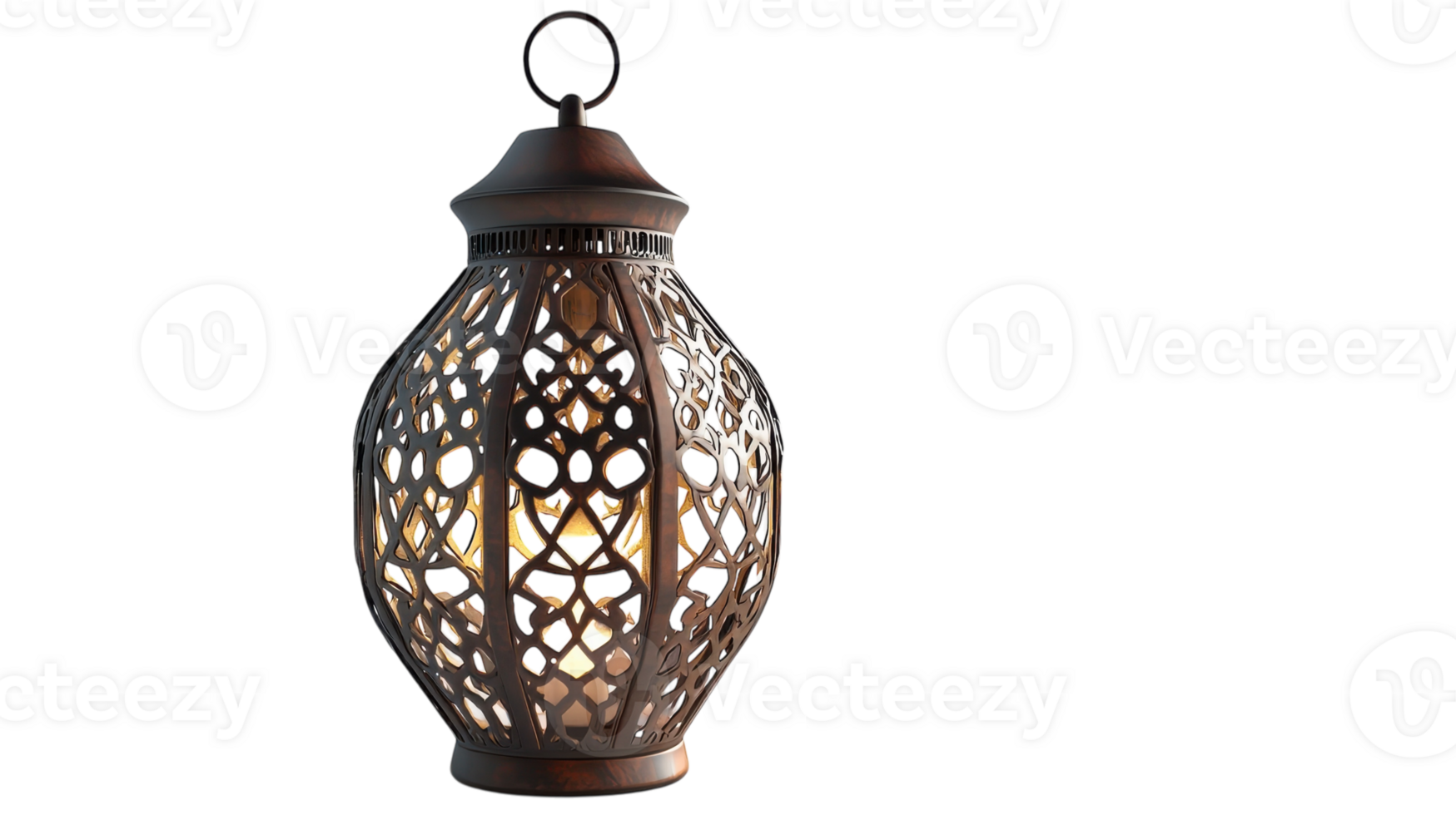 A decorative lamp with a black background png