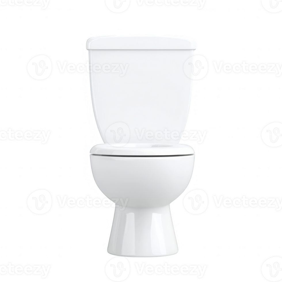 Minimalistic white toilet design suitable for modern bathrooms and renovations. png