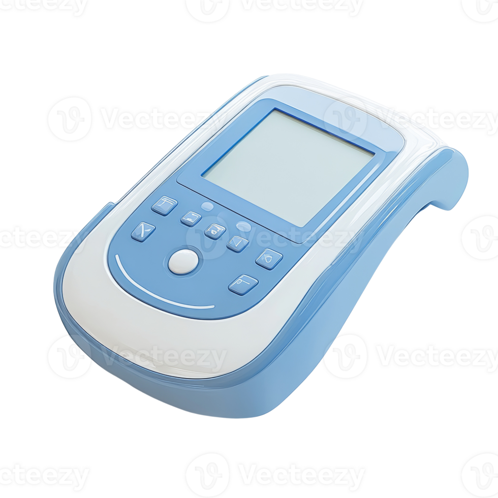 Portable Medical Device With Display And Buttons png