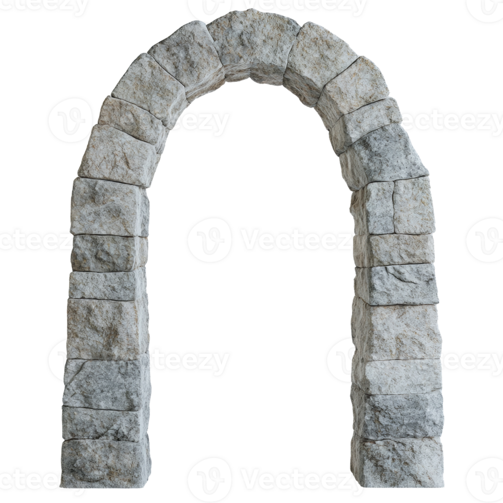 Stone Archway Entrance Architectural Design Element png