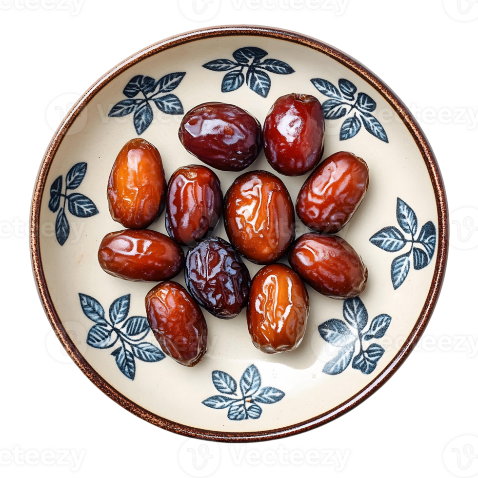 A plate with dates on it png