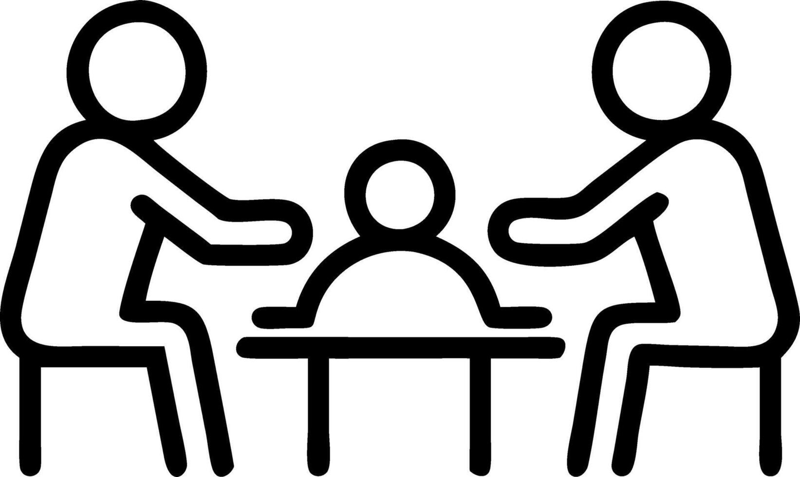 Family making handmade crafts together at the dining table showcasing creativity and collaboration copy space below. Set 4 vector