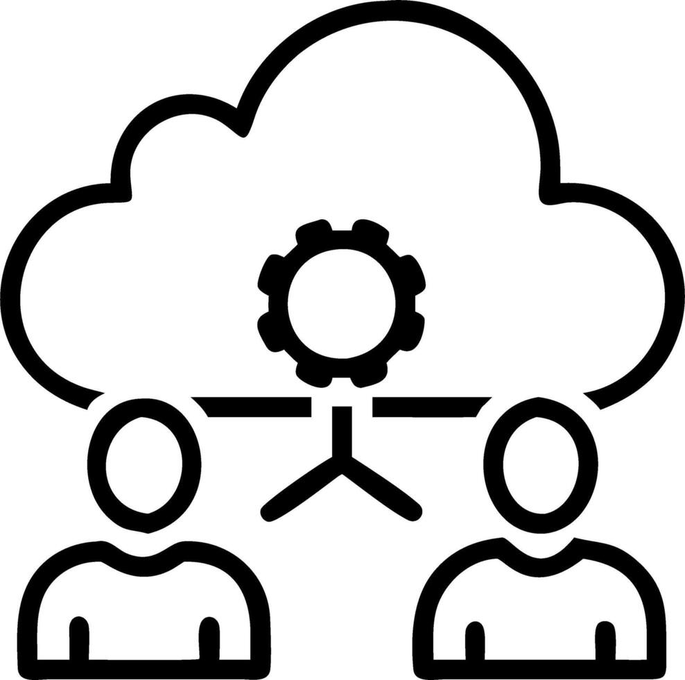 Environment shot of a tech team collaborating on AI development in a high tech lab with copy space Set 3 vector