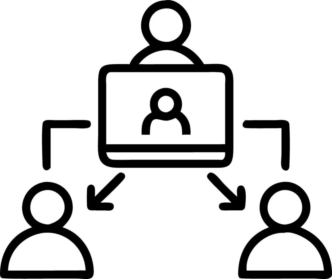 Environment shot of a remote team using virtual collaboration tools for innovative problem solving with copy space vector