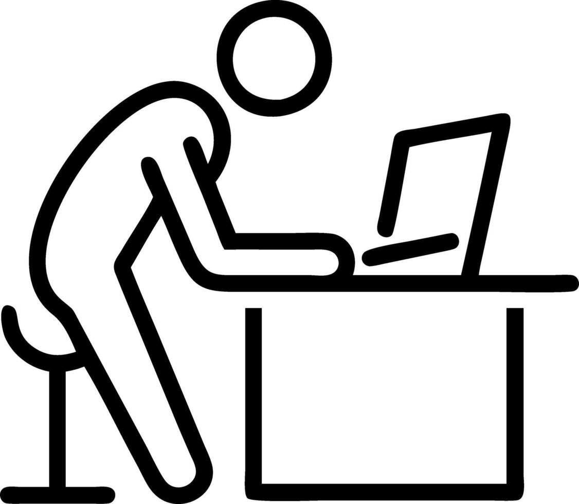 Entrepreneur feeling frustrated with failed project on plain desk copy space vector