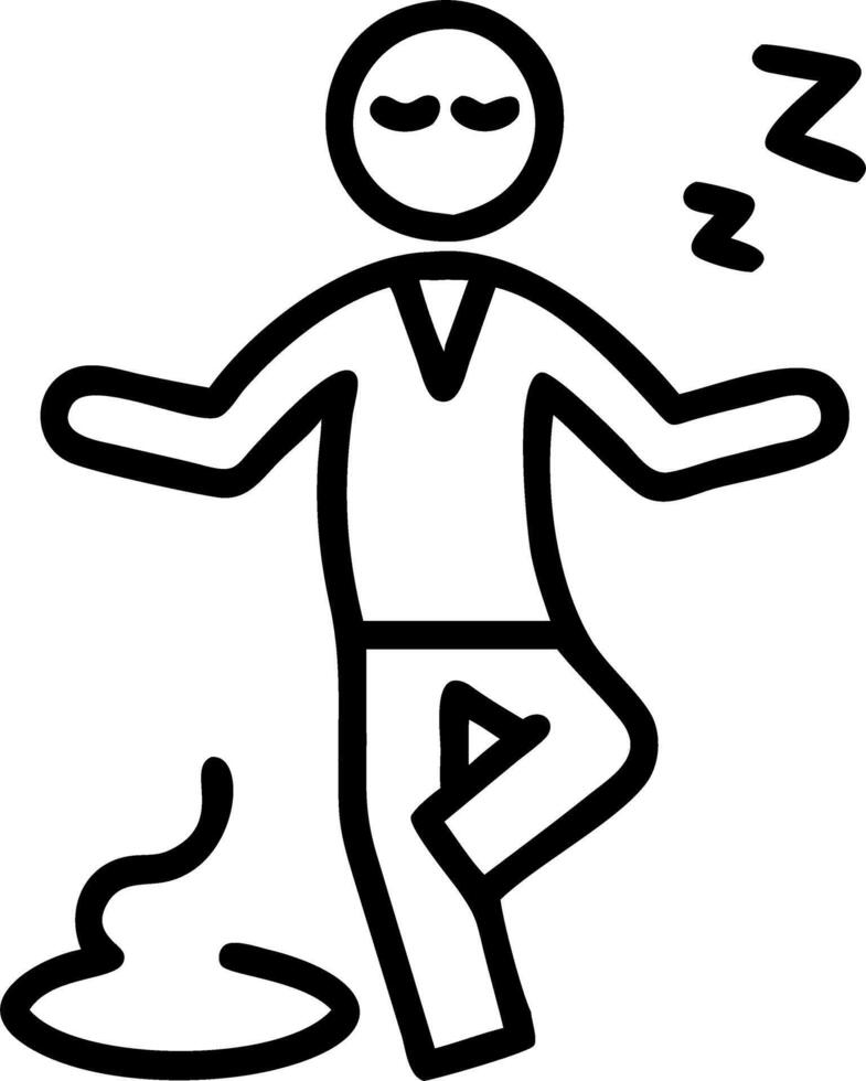 Employee taking a mindful break outdoors Set 5 vector