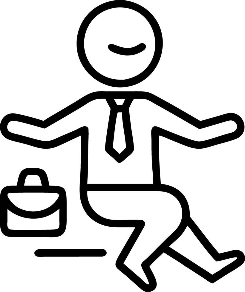 Employee taking a mindful break outdoors Set 4 vector