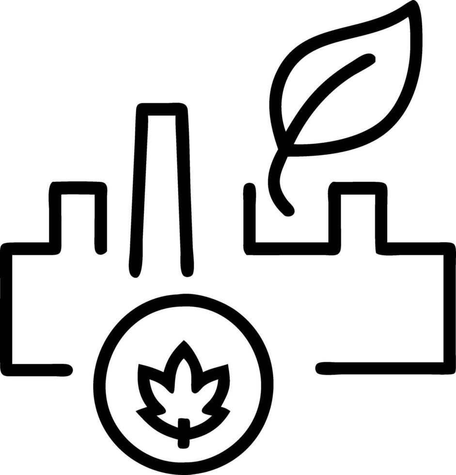 Eco friendly manufacturing team using renewable energy in production with copy space vector
