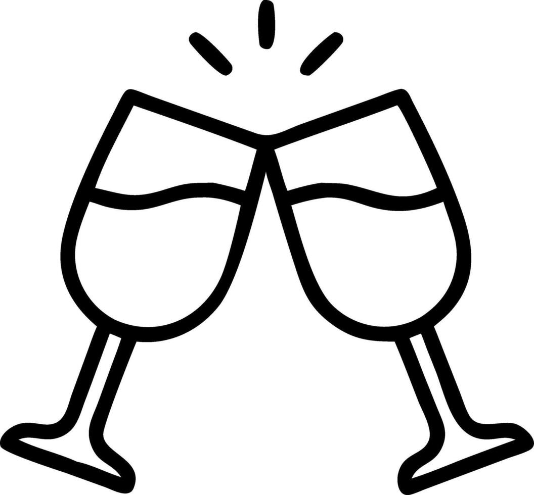 Couples toasting with wine glasses at romantic dinner copy space below. Set 2 vector