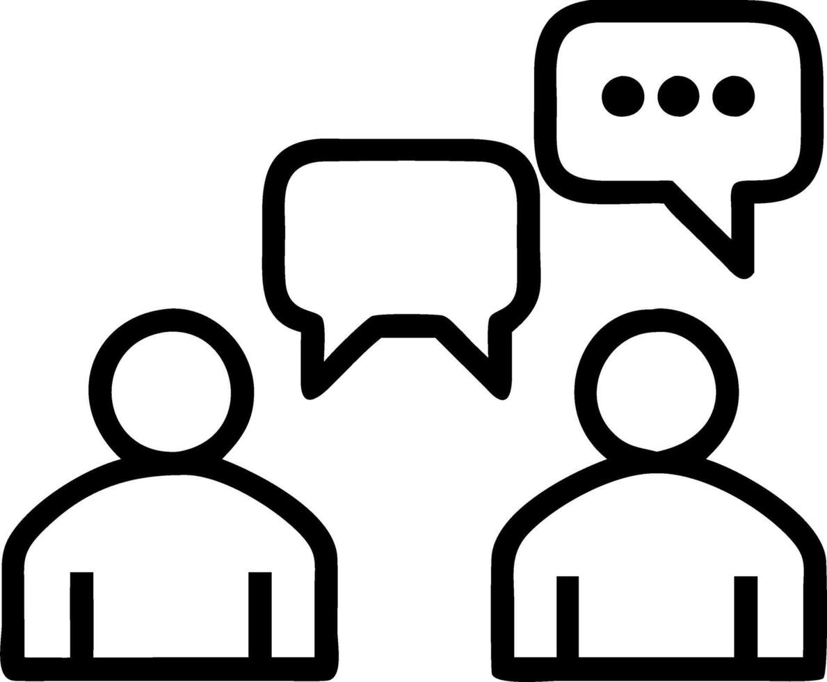 Consultants advising businesses on cybersecurity with copy space vector