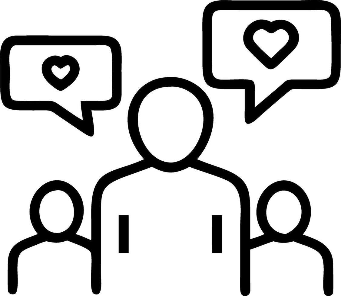 Community Manager Conducting Focus Group vector