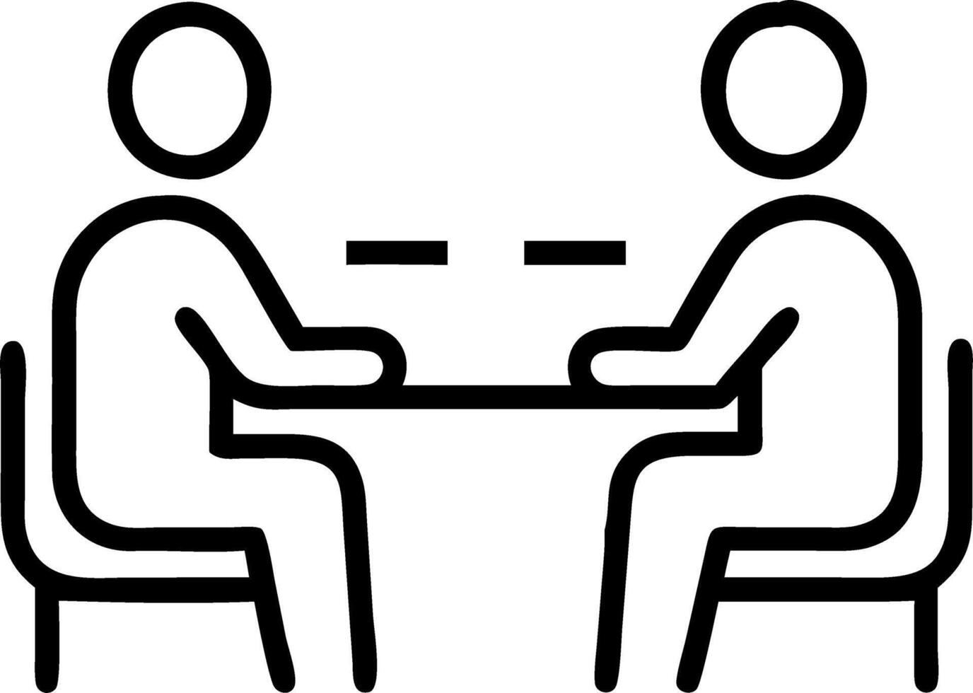 Colleagues engaging in mindful listening Set 3 vector