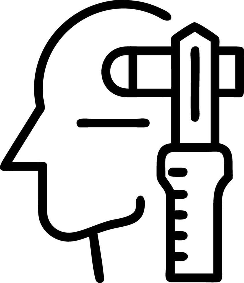 Close up portrait of an engineer using smart diagnostics on a turbine with copy space Set 3 vector