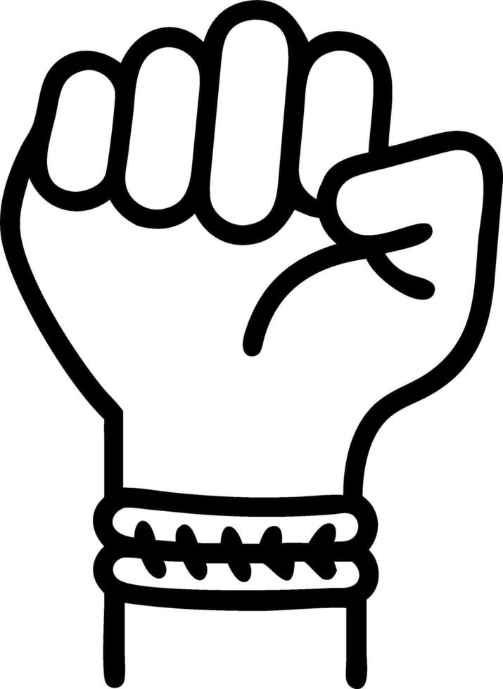 Close up of traditional bangles stacked on a wrist copy space above. vector