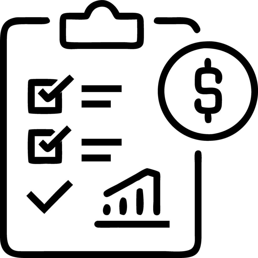 Close up of logistics planner with shipment and budget charts vector