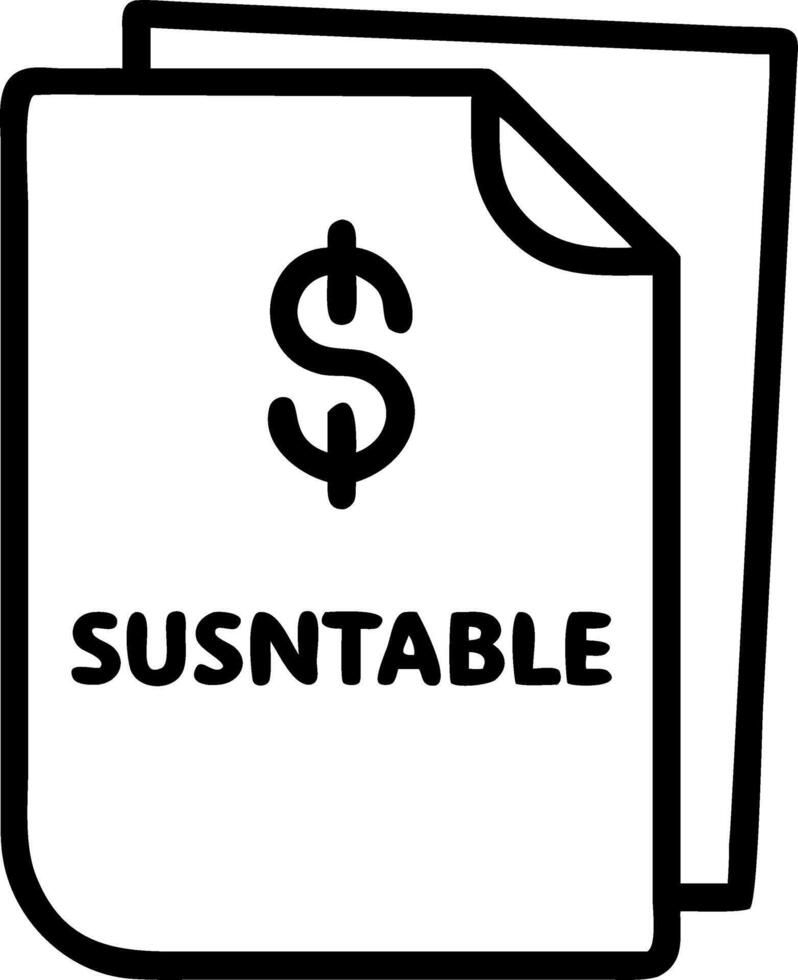 Close up of eco friendly financial symbols on recycled metal for sustainable branding Set 18 vector