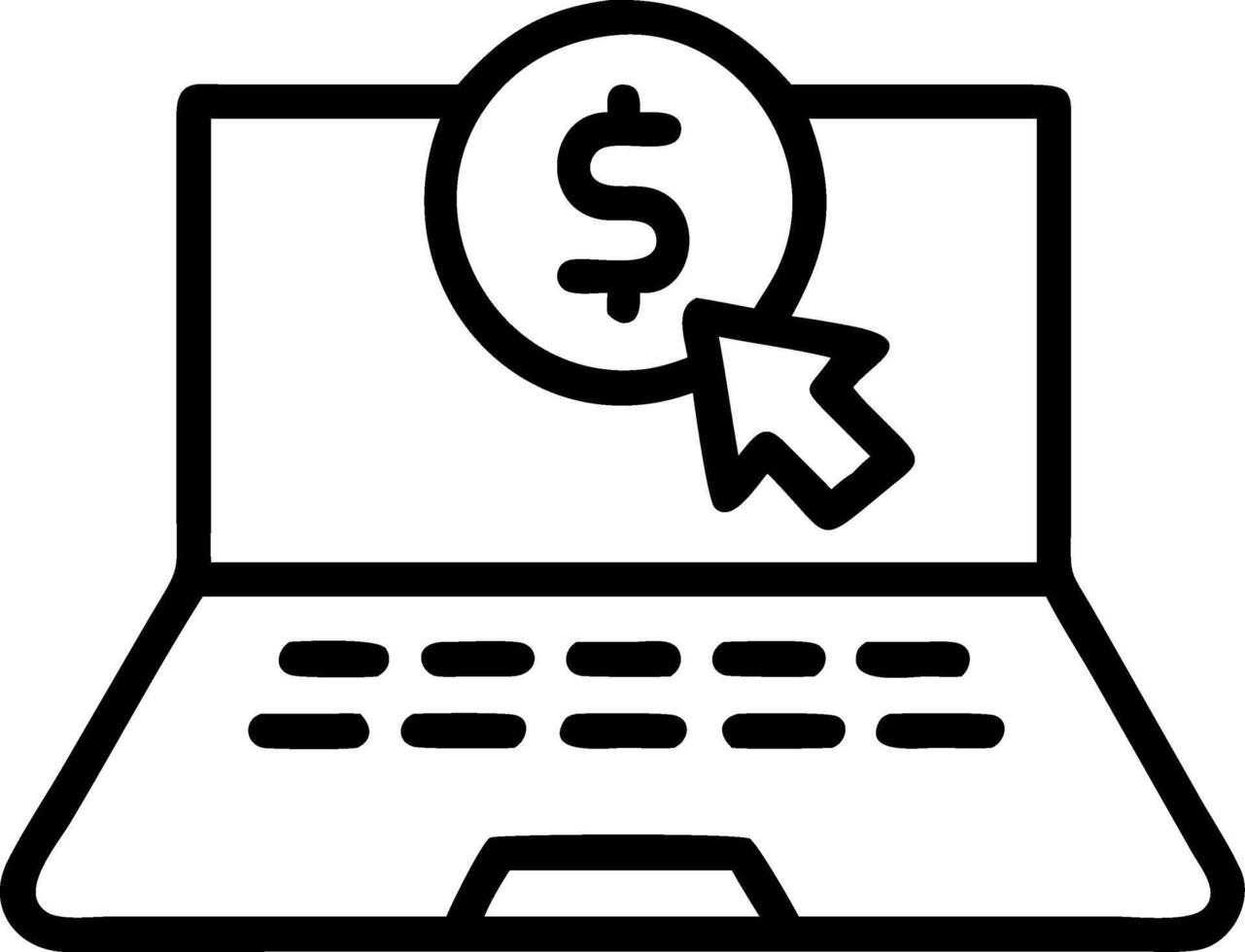 Close up of businessperson using eco friendly financial software on laptop Set 15 vector