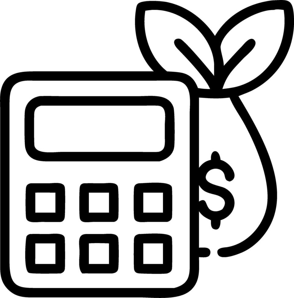 Close up of businessperson using eco friendly financial software on laptop Set 2 vector