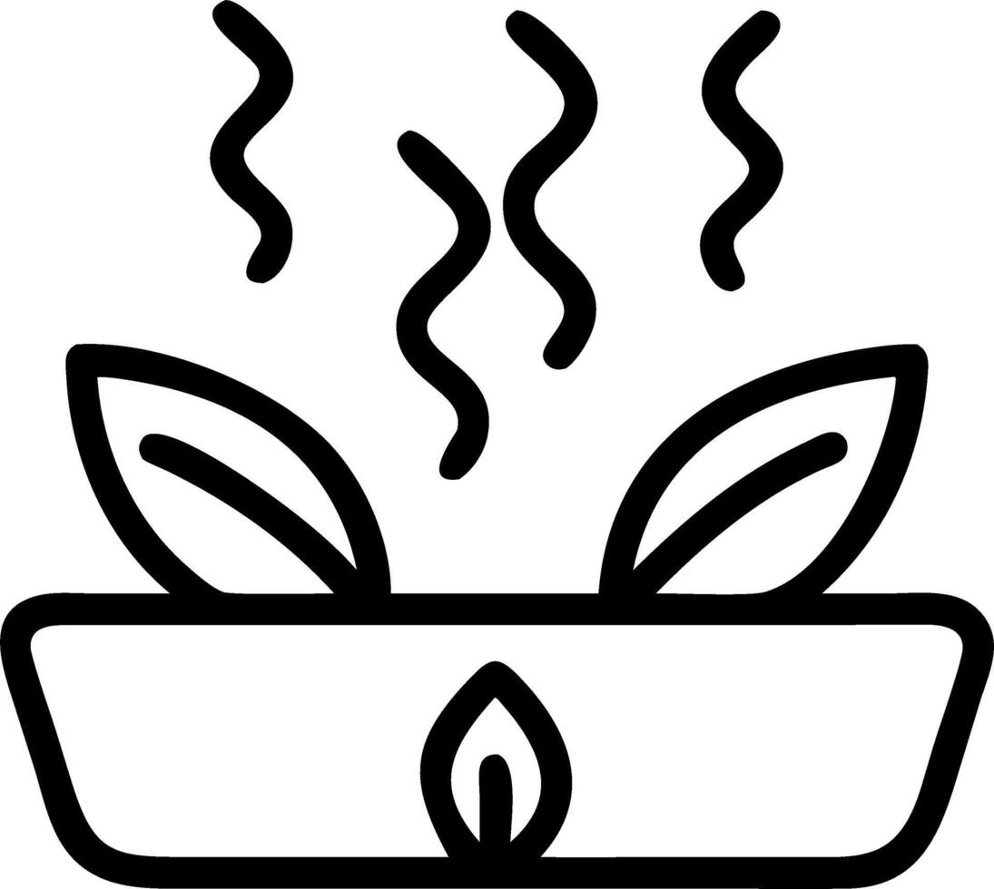 Close up of a serene indoor sauna with aromatic herbs copy space above. Set 2 vector