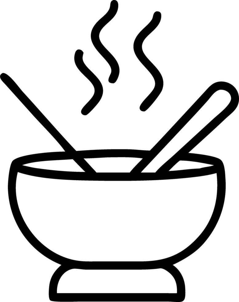 Close up of a serene meditation bowl with incense smoke copy space below. vector