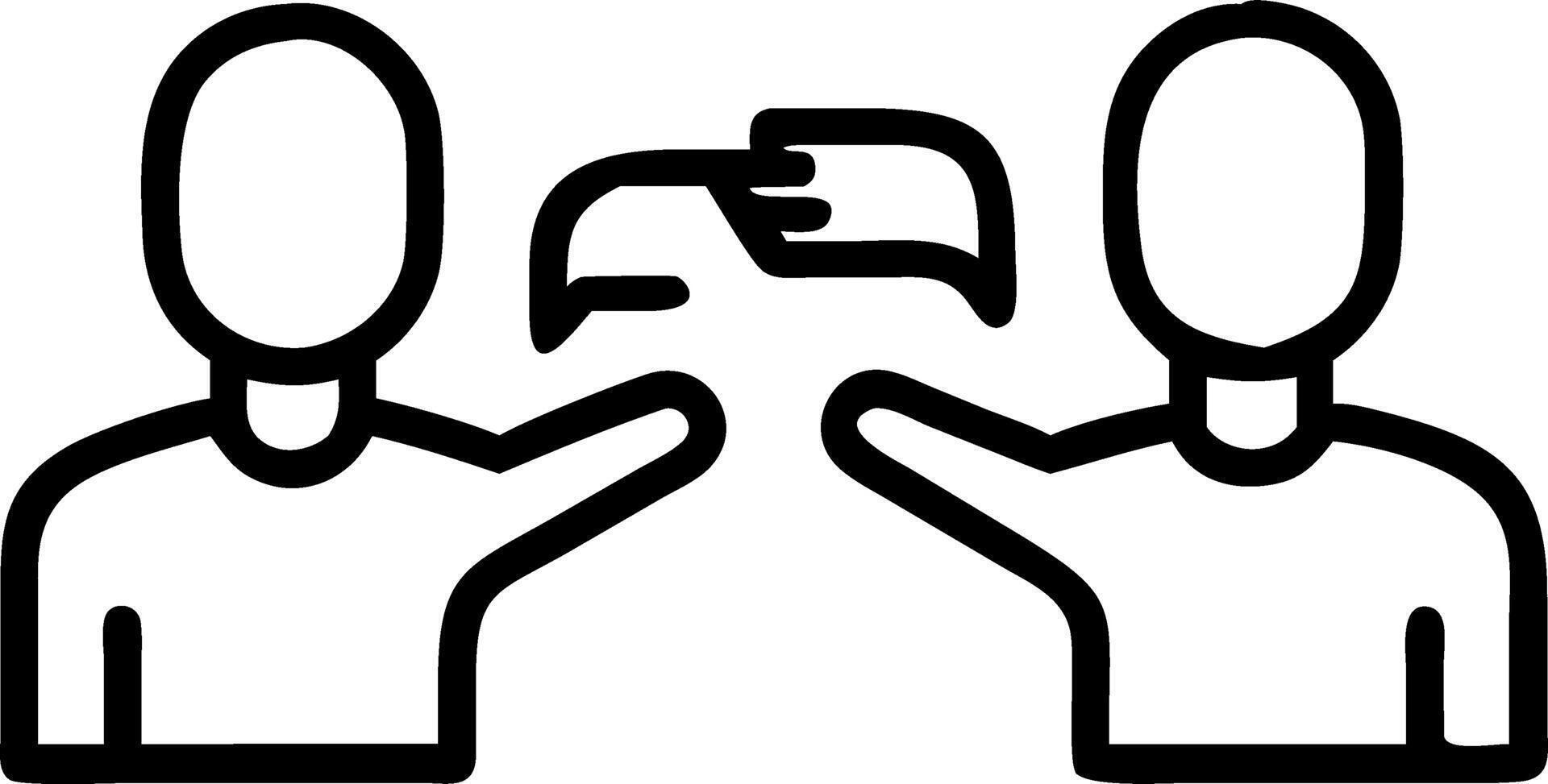 Close up Interfaith Sharing vector