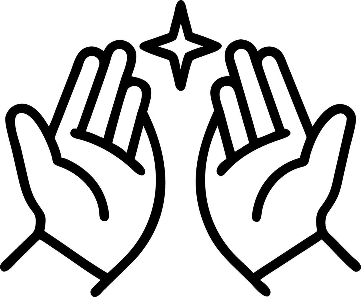 Close up Faith Unity Symbols vector