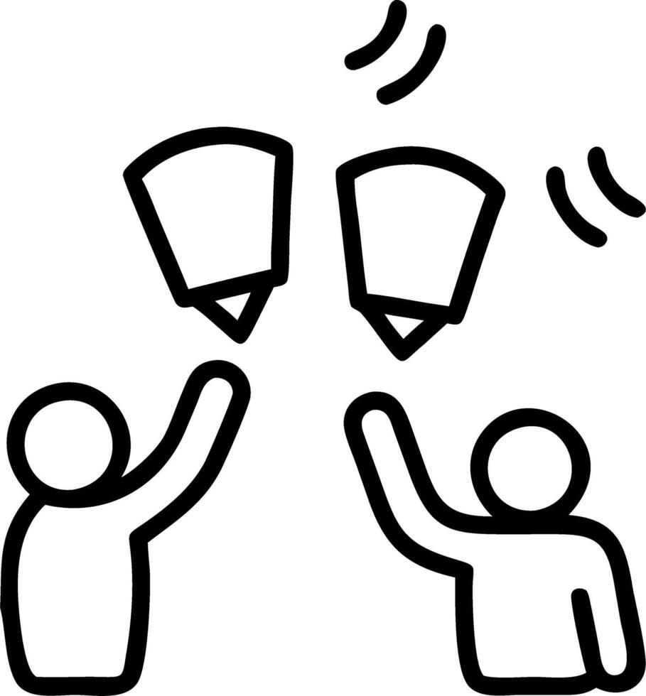 Candid shot of people lighting lanterns and releasing them into the sky with copy space on the side. vector