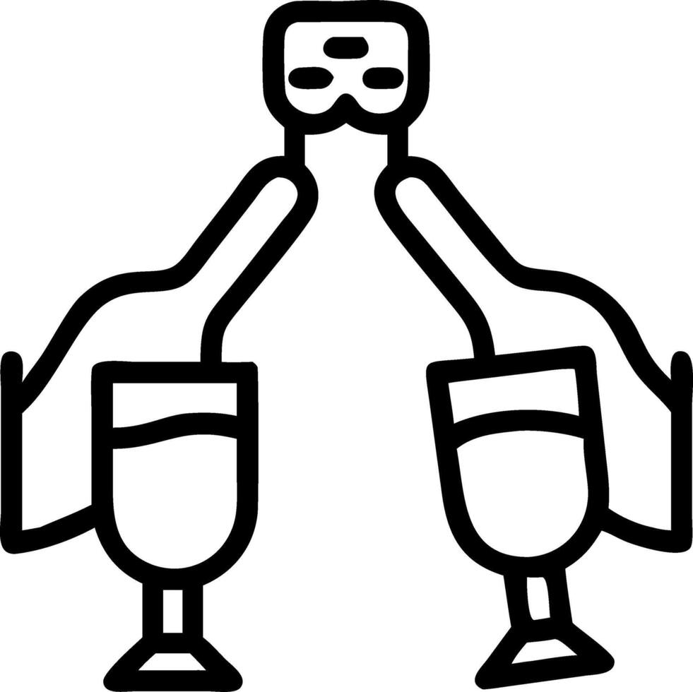 Candid Family Making and Sharing Jeongseol traditional Seollal Wine vector