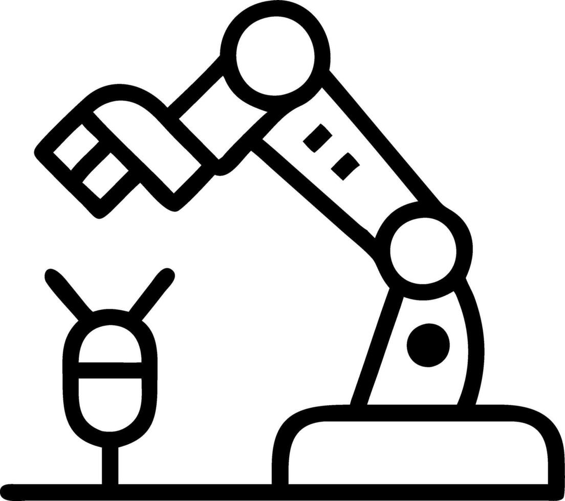 Robotic pharmacy system dispensing medication vector
