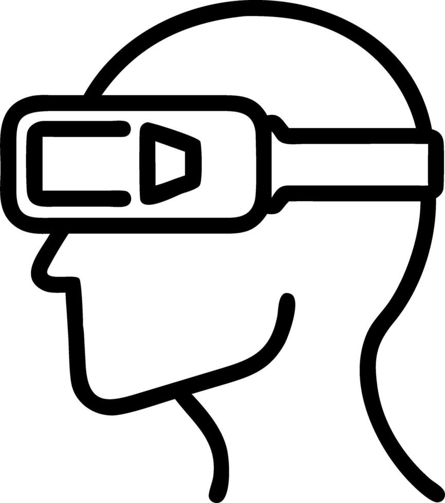 Medical students using virtual reality for anatomy class vector