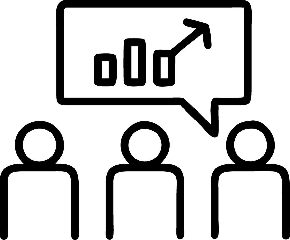 Environment shot of business executives evaluating digital transformation metrics on smart boards with copy space vector
