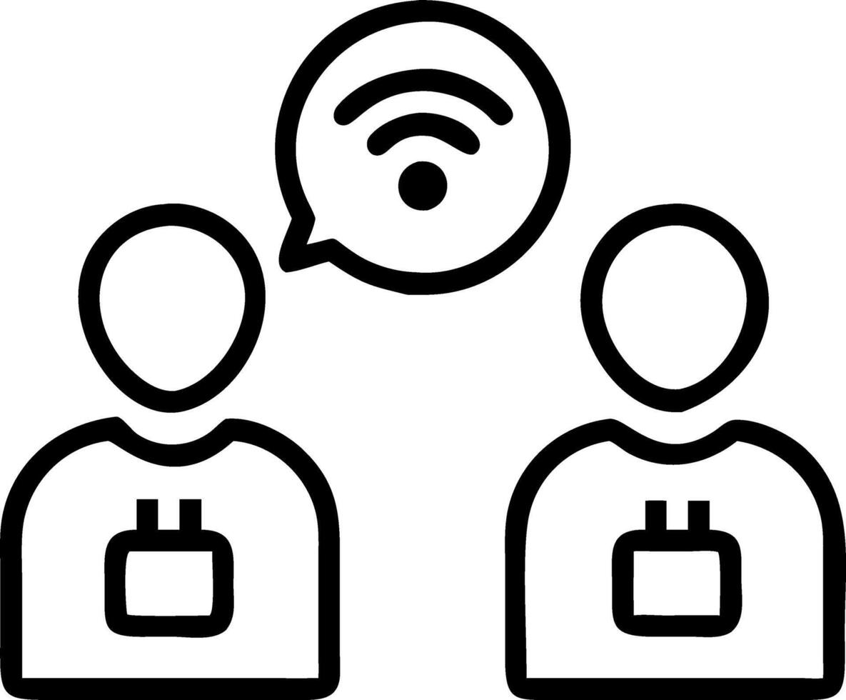 Doctors consulting via telemedicine platforms in a hospital setting vector