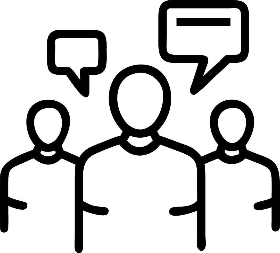 Creative Role Playing in Business Simulation vector