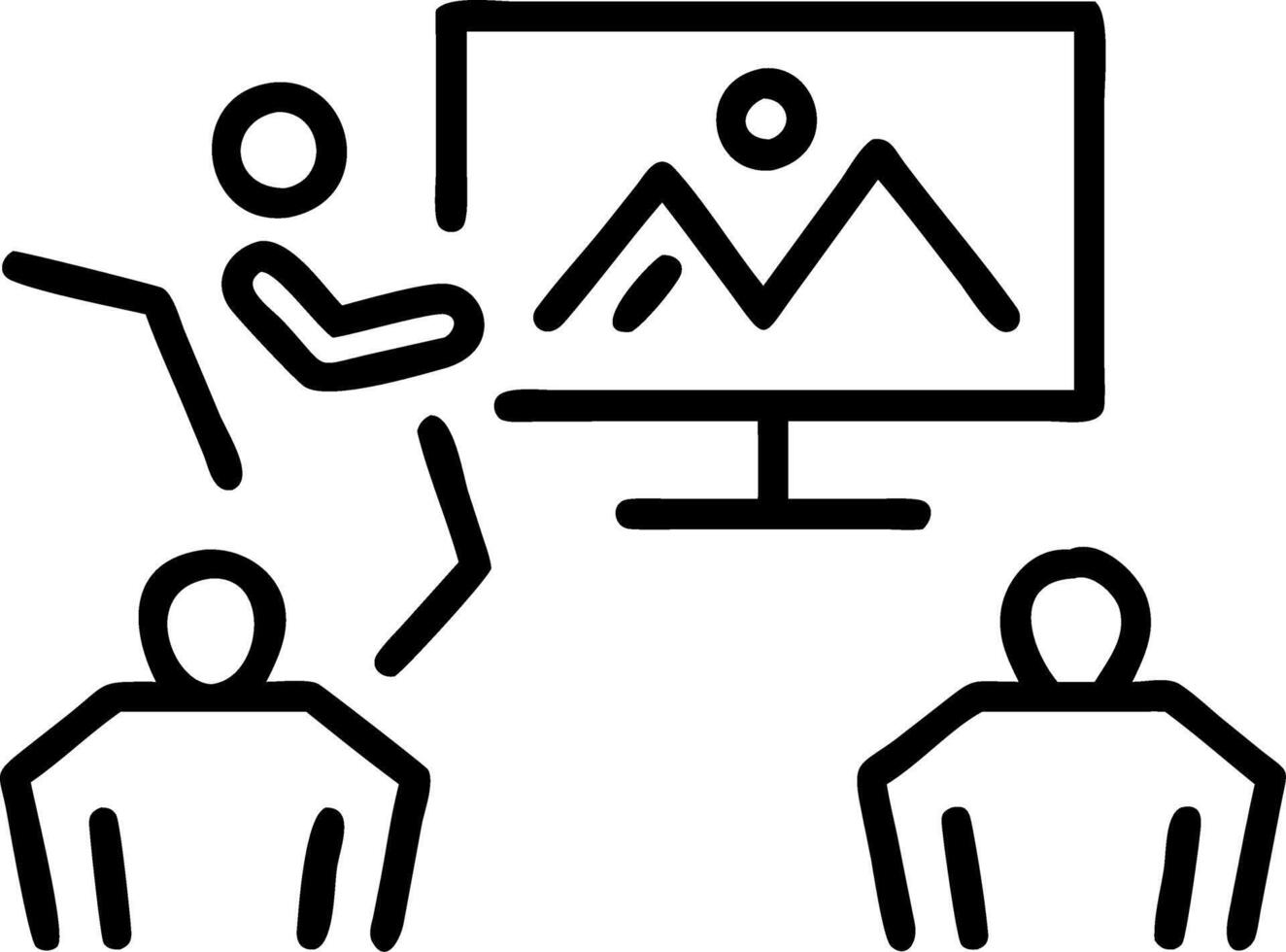 Candid shot of team conducting holographic SWOT analysis in conference room with copy space vector