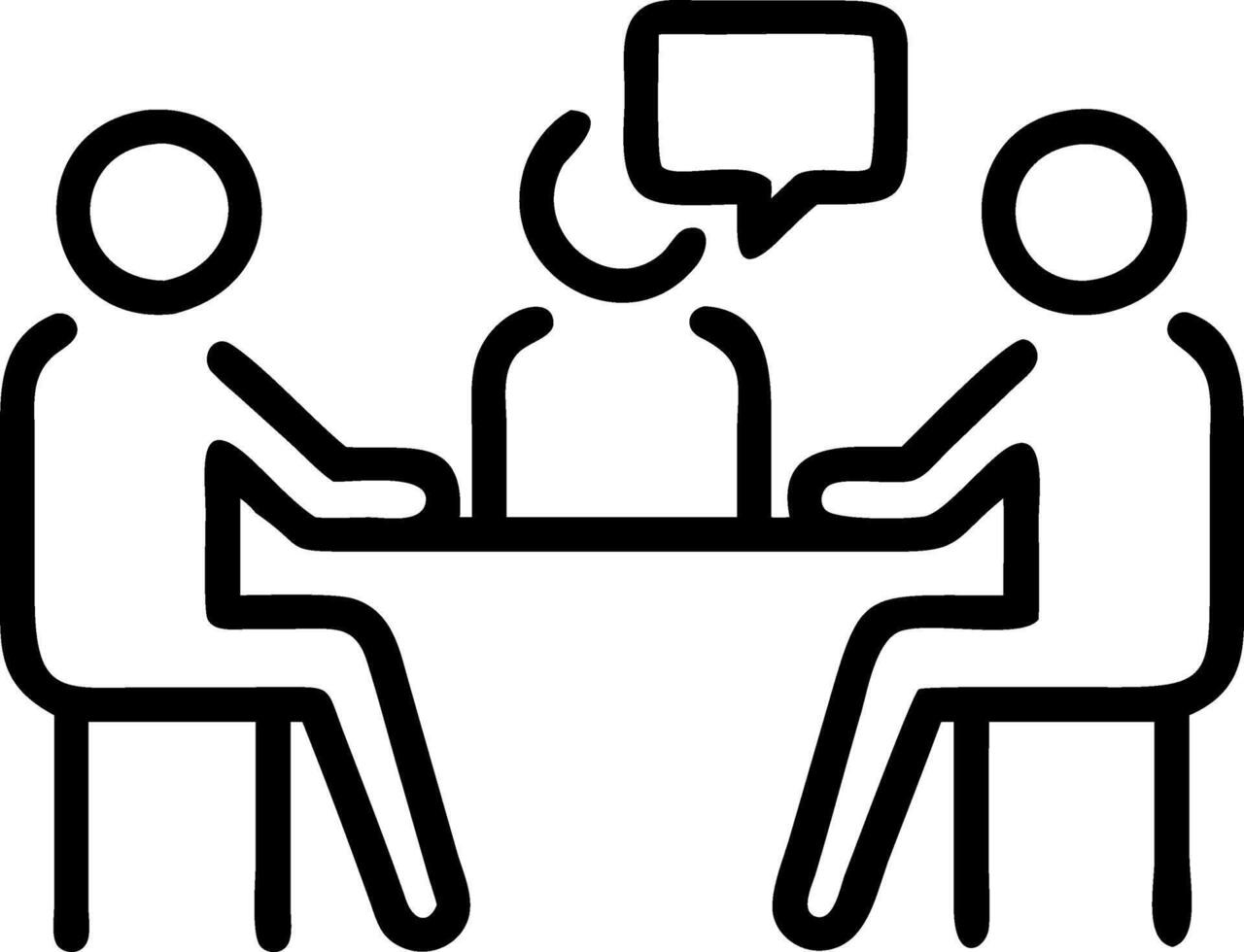 Candid Group Collaboration in a Trendy Cafe vector