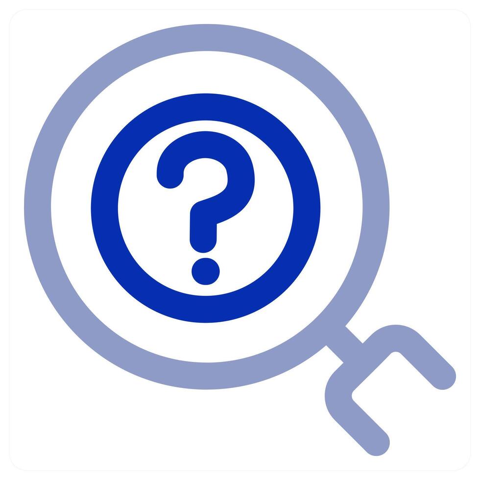 Search Query icon concept vector