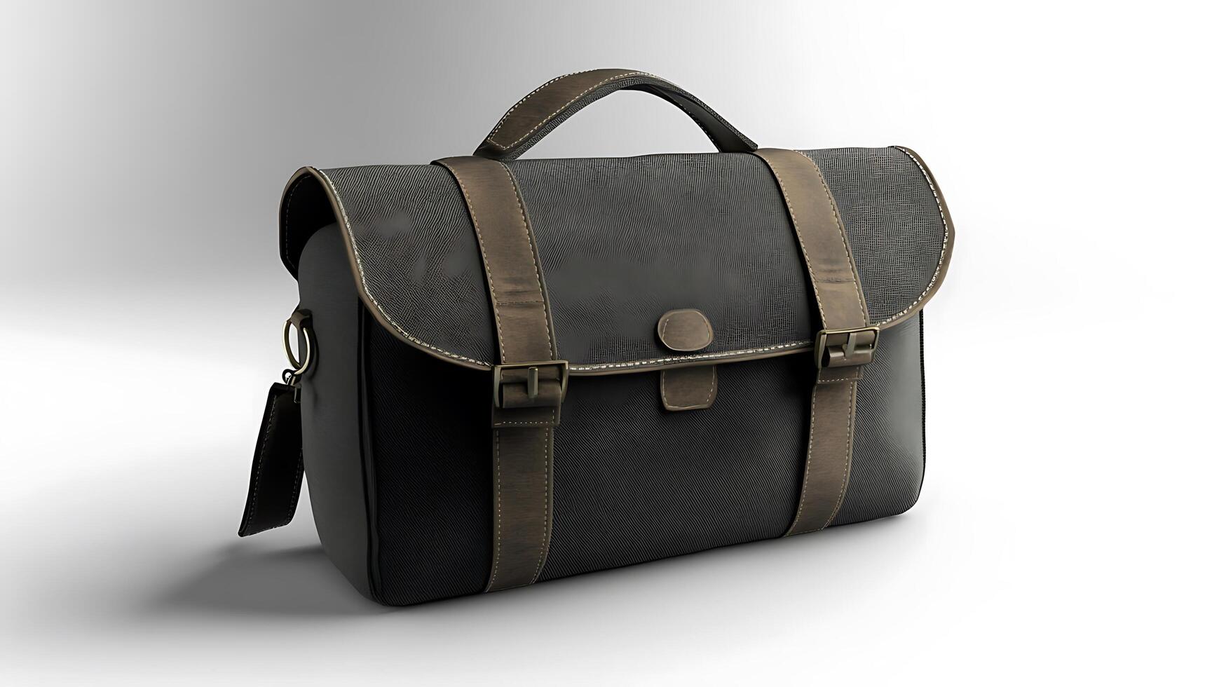 Highly detailed close-up of a luxury handbag in pristine quality photo