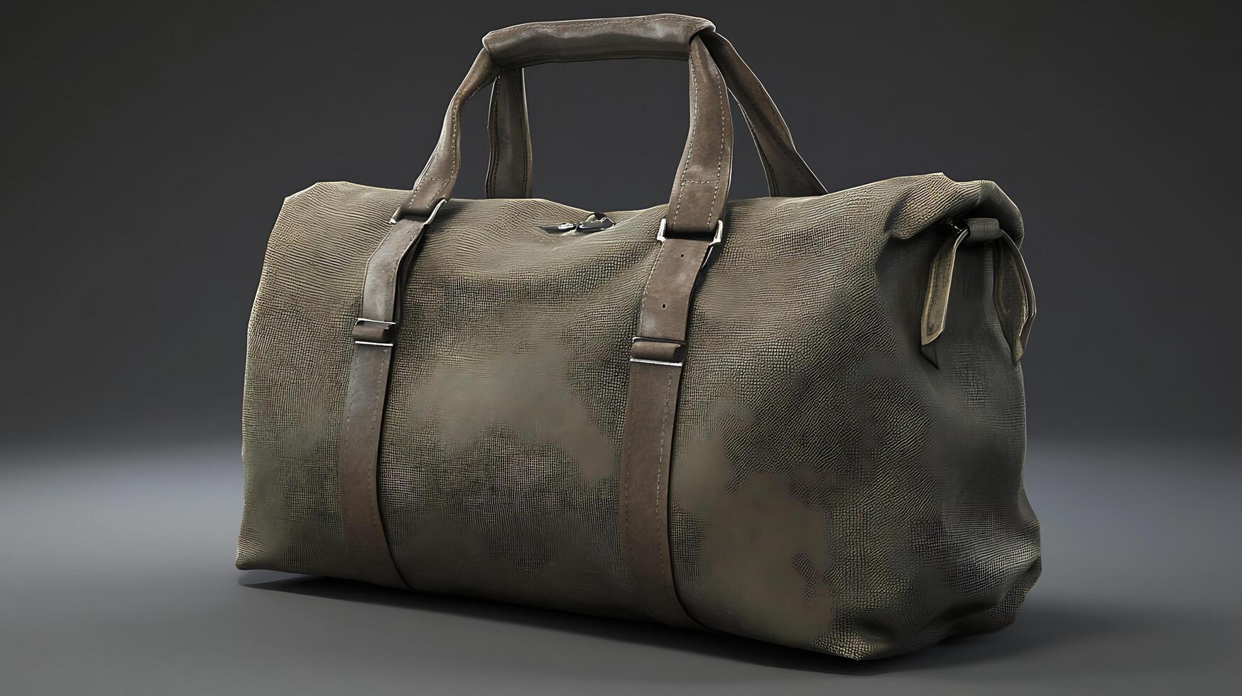 Luxurious handbag with high-quality texture in a highly detailed image photo