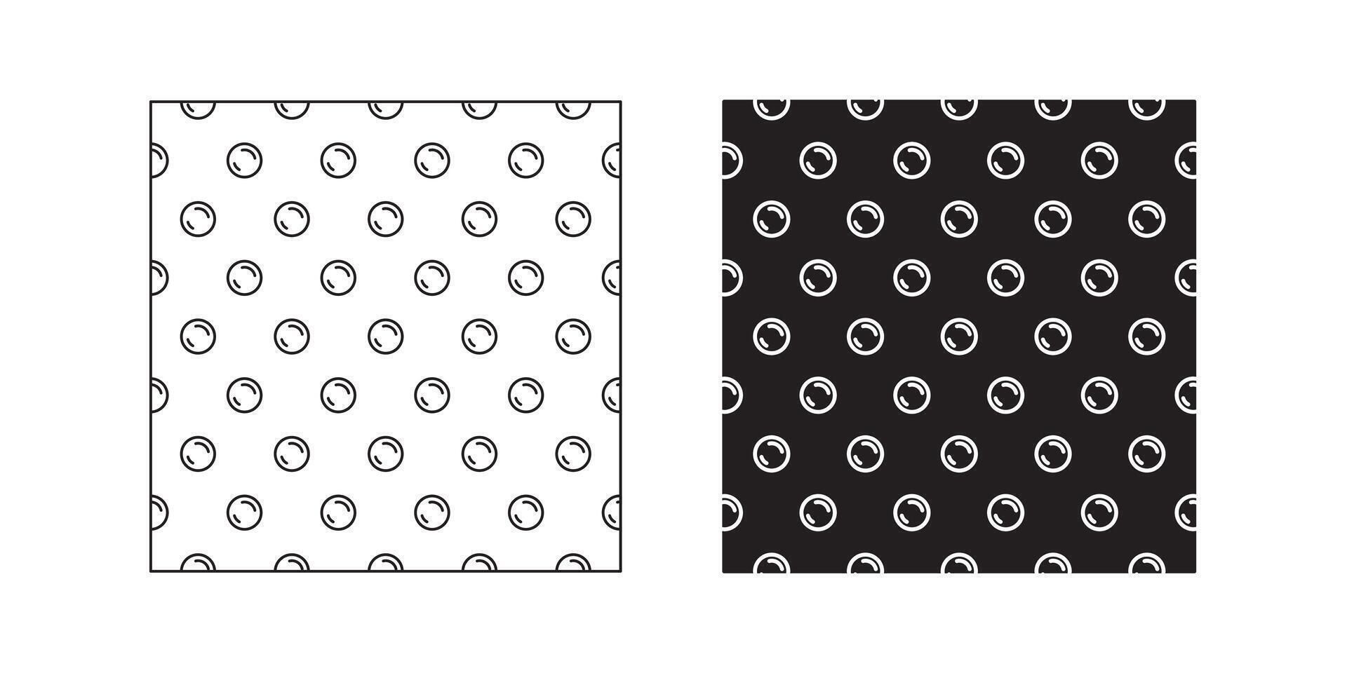 outline silhouette Bubble wrap icon set vector