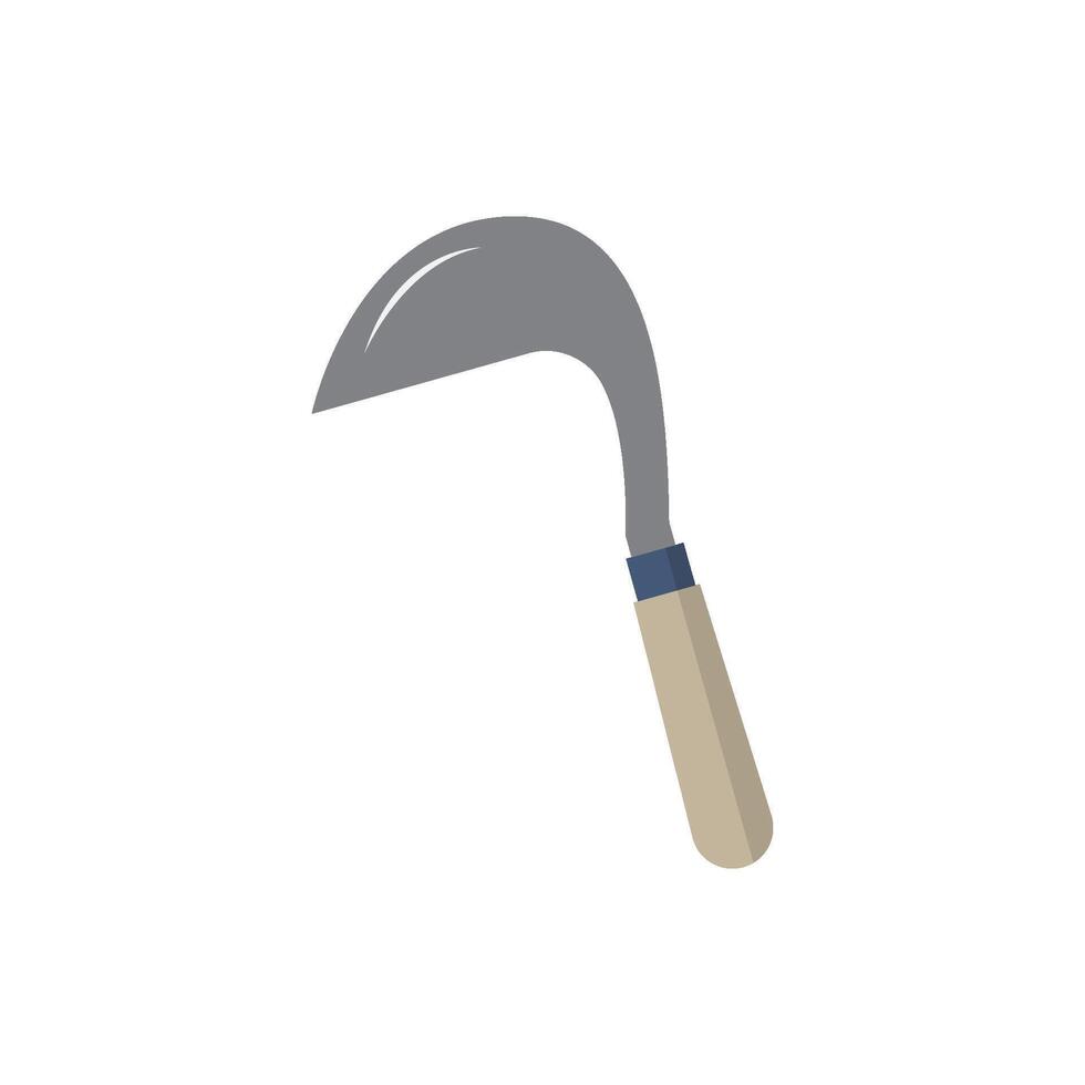 Sickle icon flat design vector