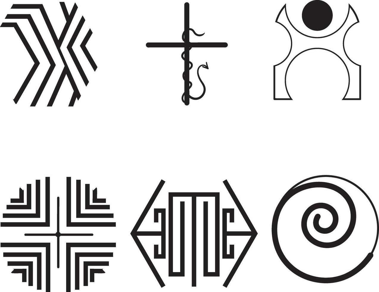 Set of Sign Symbol Logo elements design. for your elements logo, design or brand and icon vector