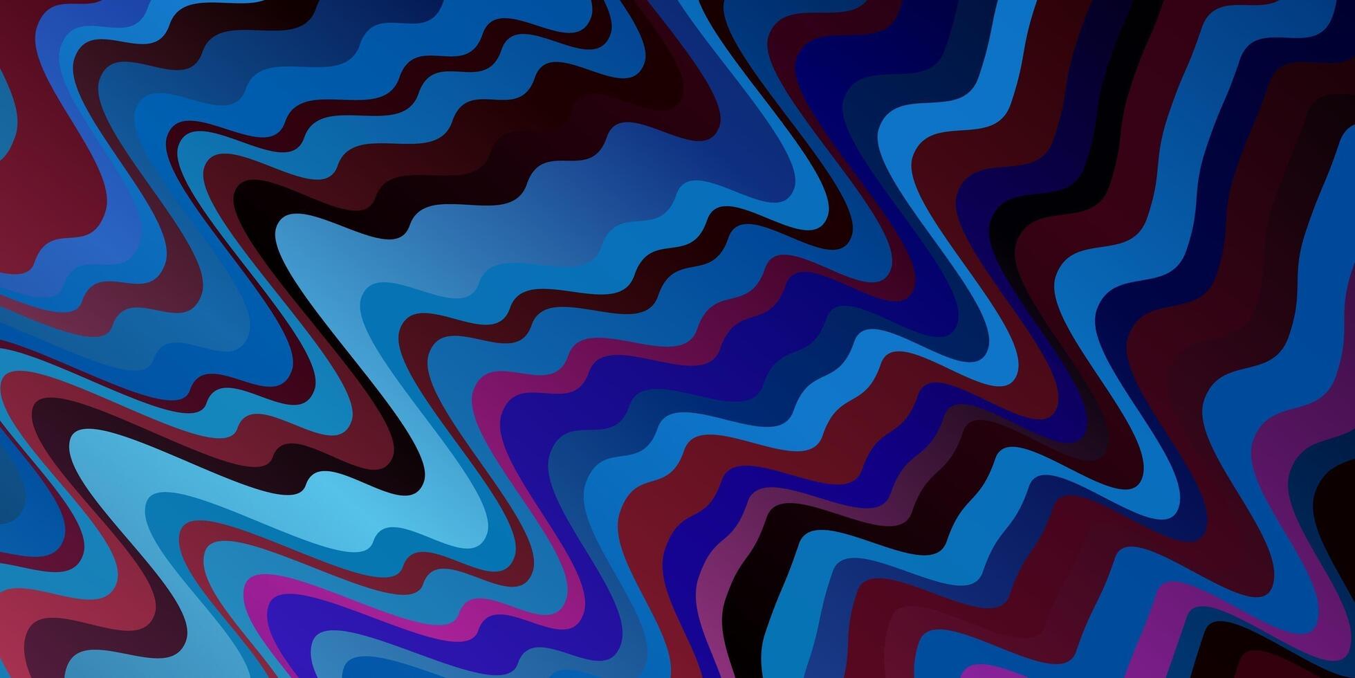 Dark Blue, Red vector background with bows.