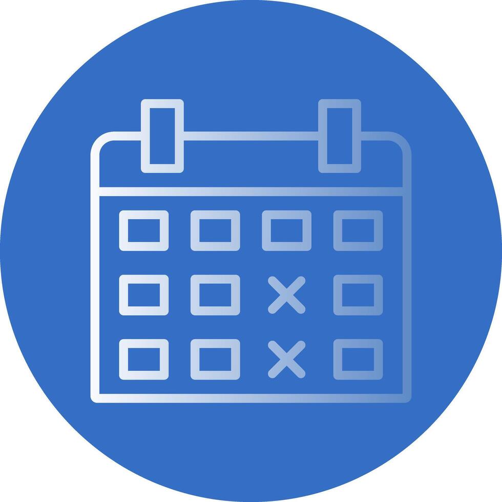 Calendar Date Vector Icon Design