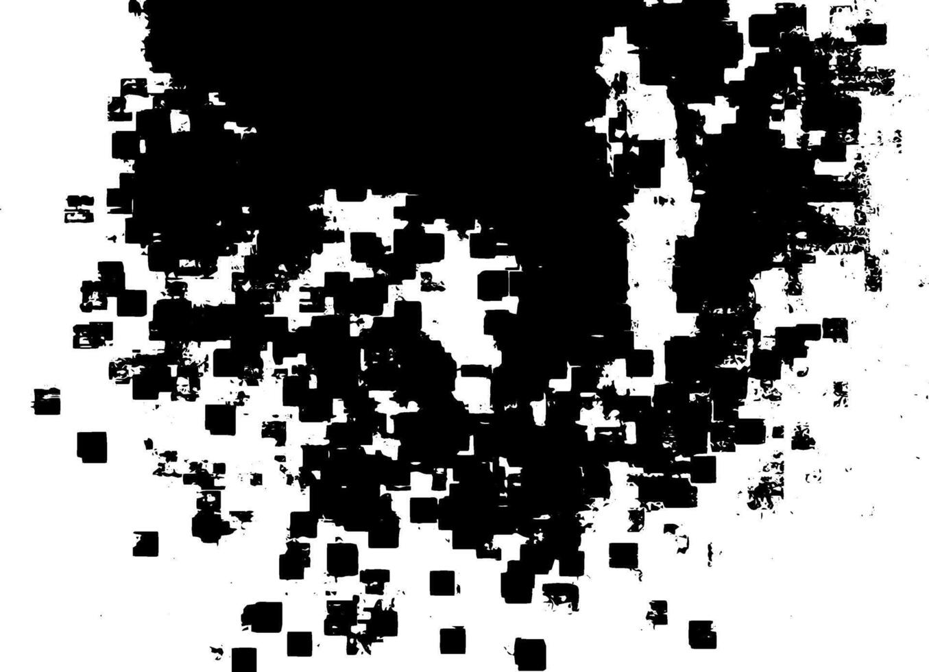 Aged illustration featuring abstract noise vector