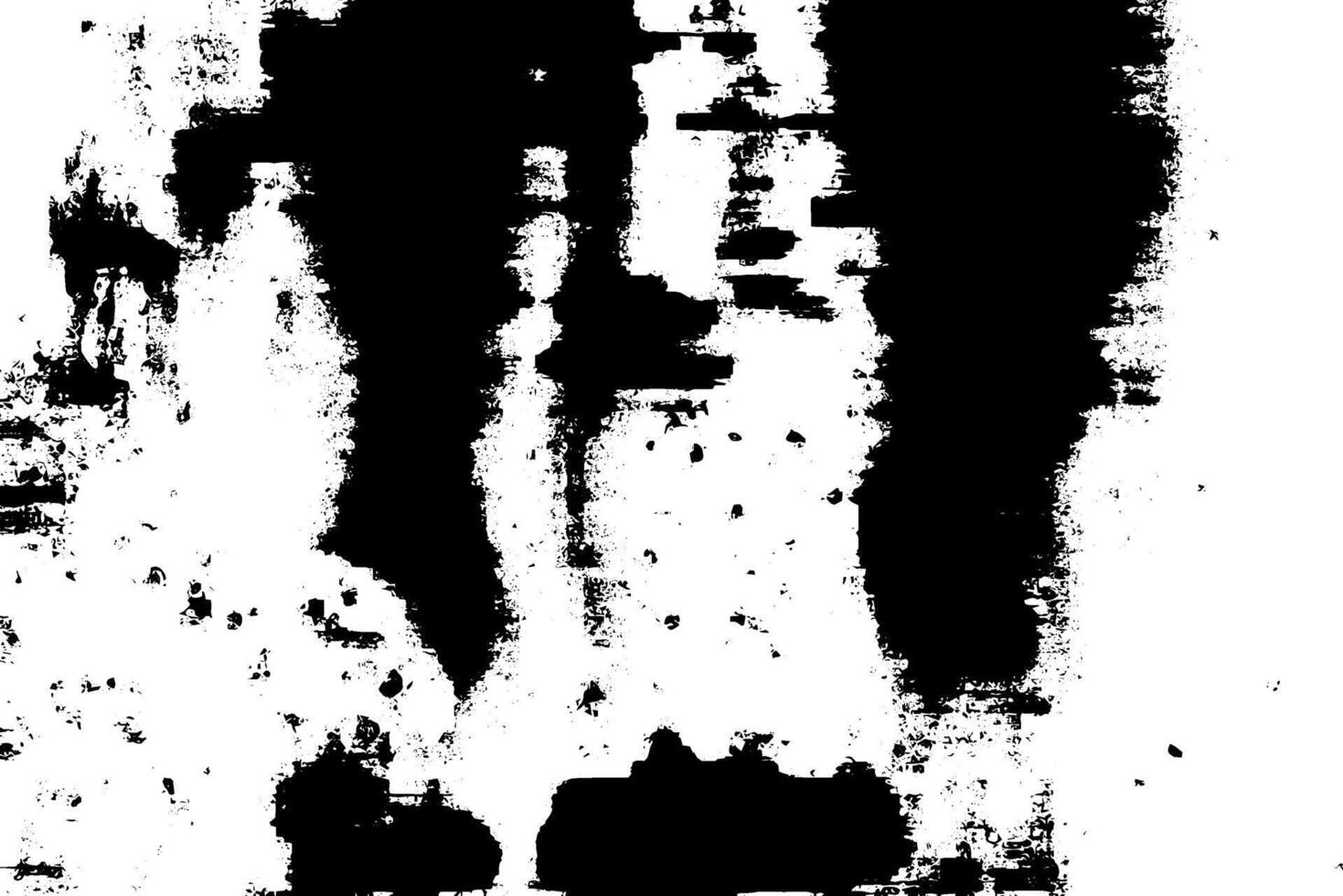 Damaged and weathered surface with grainy detail vector