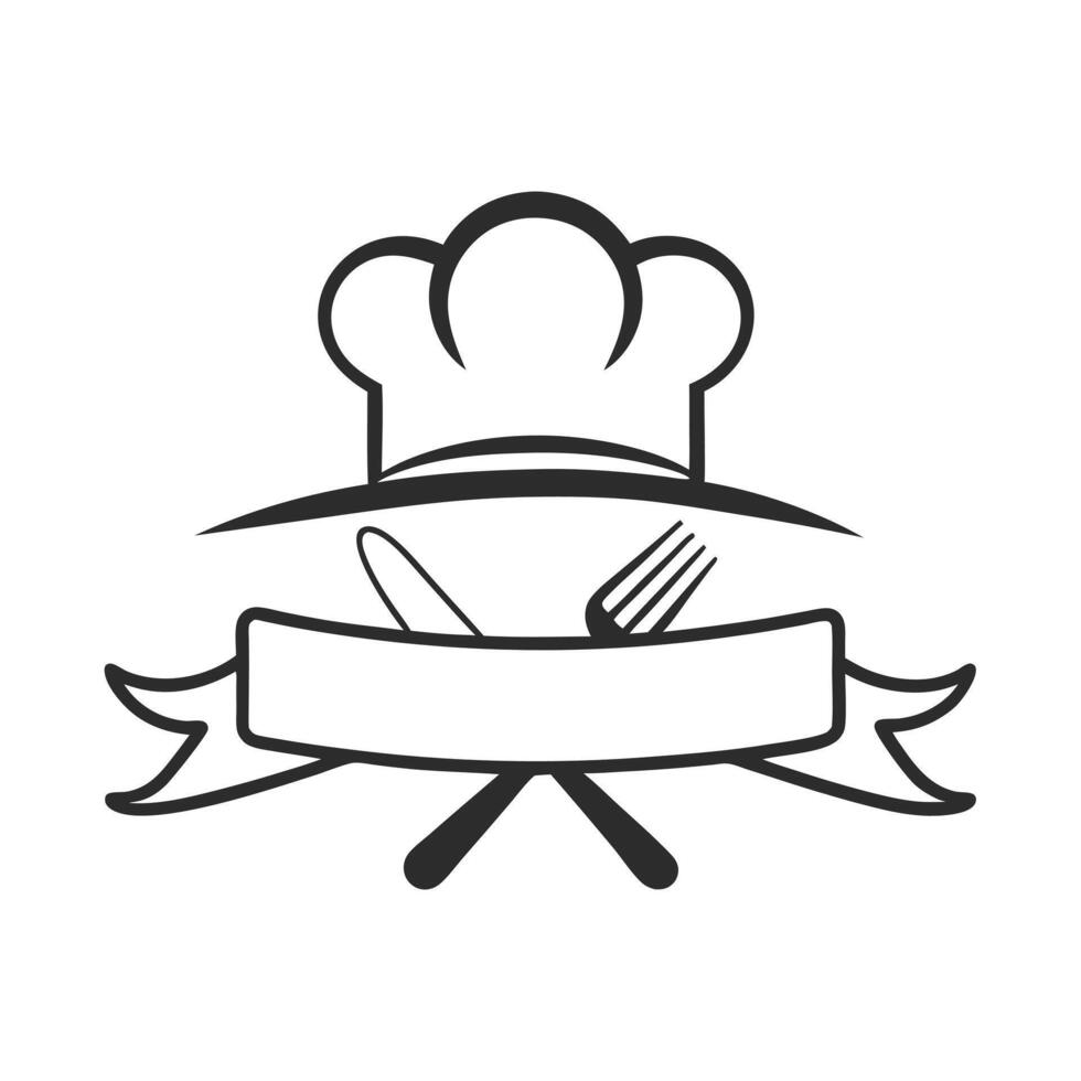 Professional Restaurant Branding Icon vector