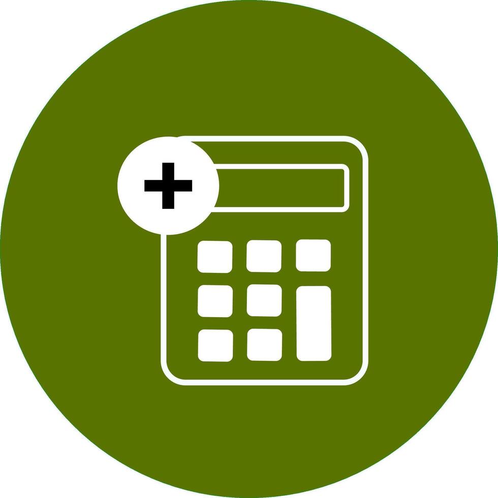 Illustration of a calculator with coins, symbolizing .Accounting calculator sign vector