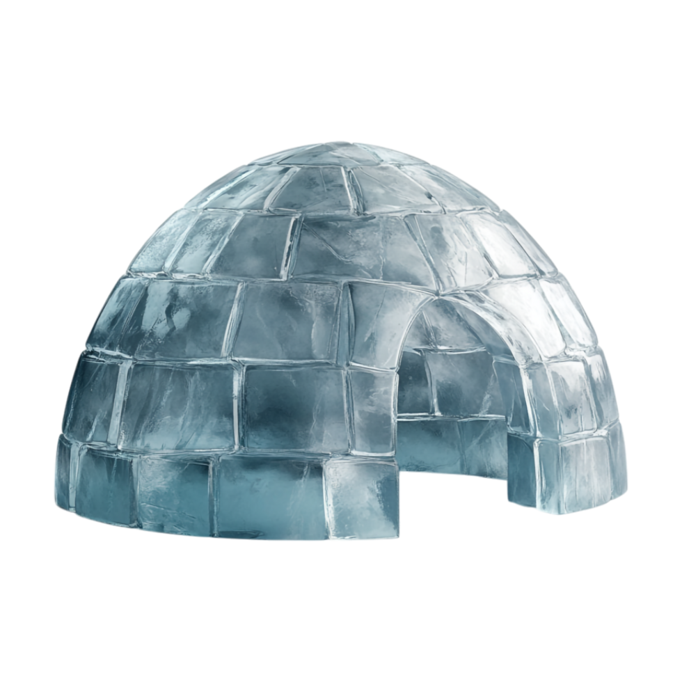 Igloo on Transparent Background png