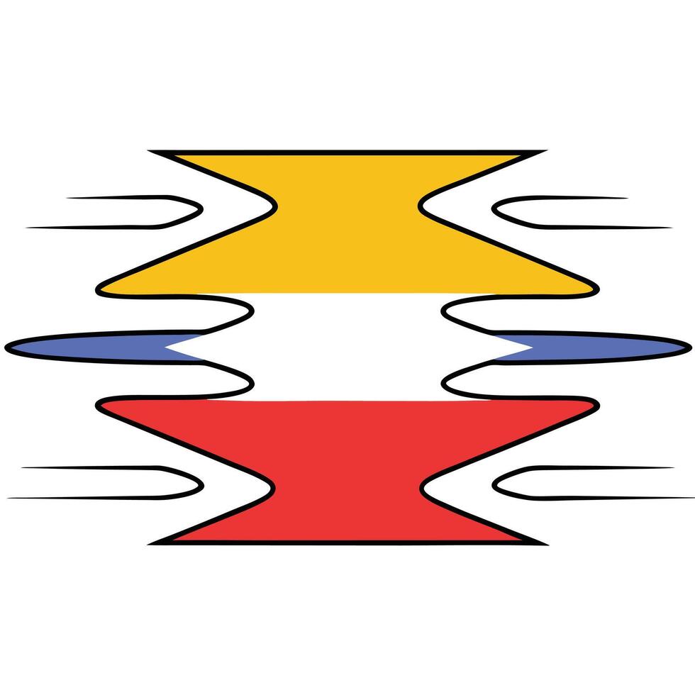 Abstract Colorful Shapes, Dynamic Movement, Speed, Energy, Rhythm, Pattern, Design, Style, Visual, A vector