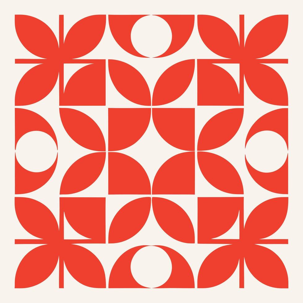 Elegant Geometric Coloring Pattern Parallelograms Art. vector